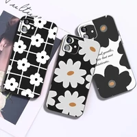 fashion flower phone case for iphone 12 pro 12 mini 11 7 8 6 6s plus 13 tpu case for iphone xr x xs 11 pro max back cover funda