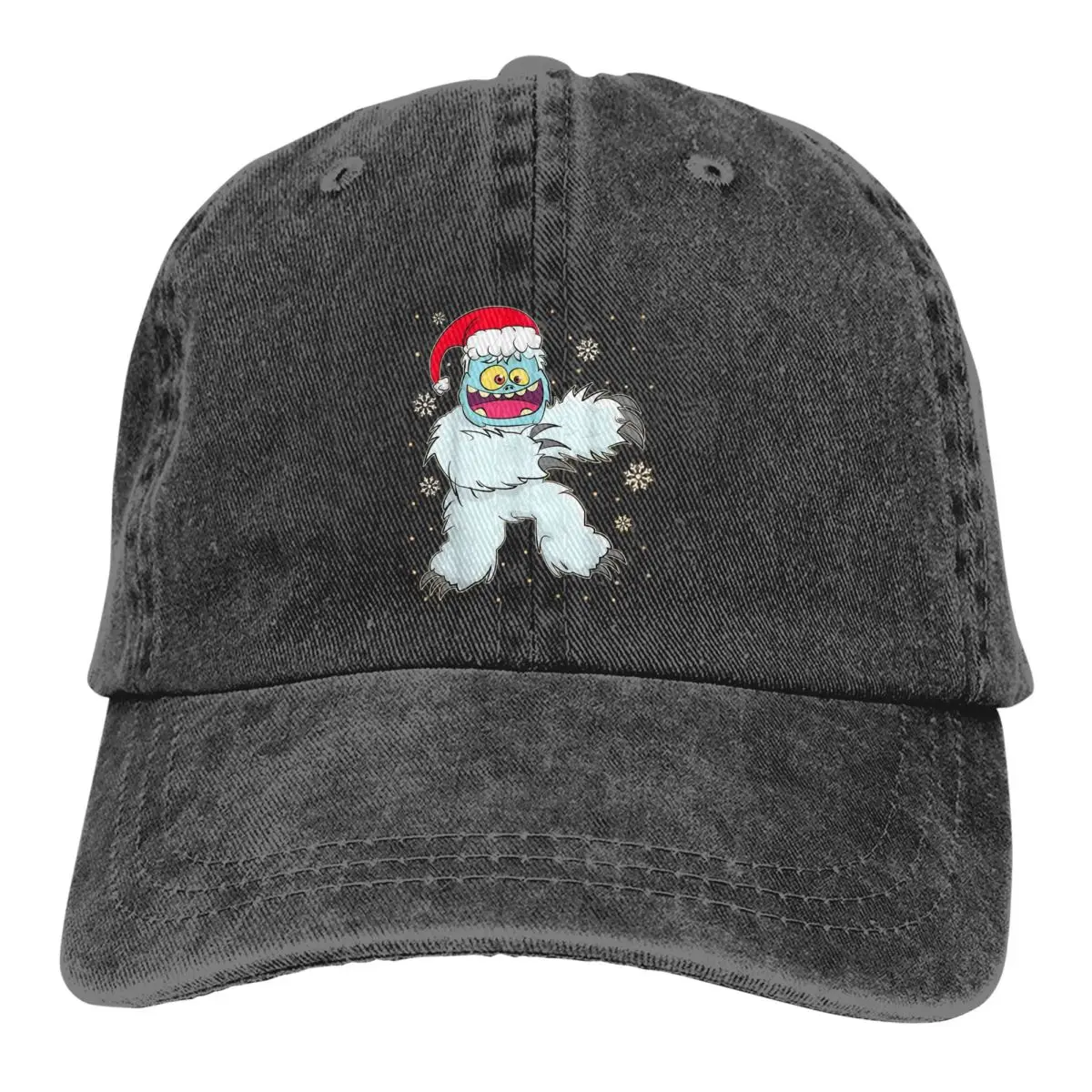 

Summer Cap Sun Visor Yeti Dabbing Bigfoot Snowman Christmas Pajama T Shirt Hip Hop Caps Abominable American Anime Movies Hats