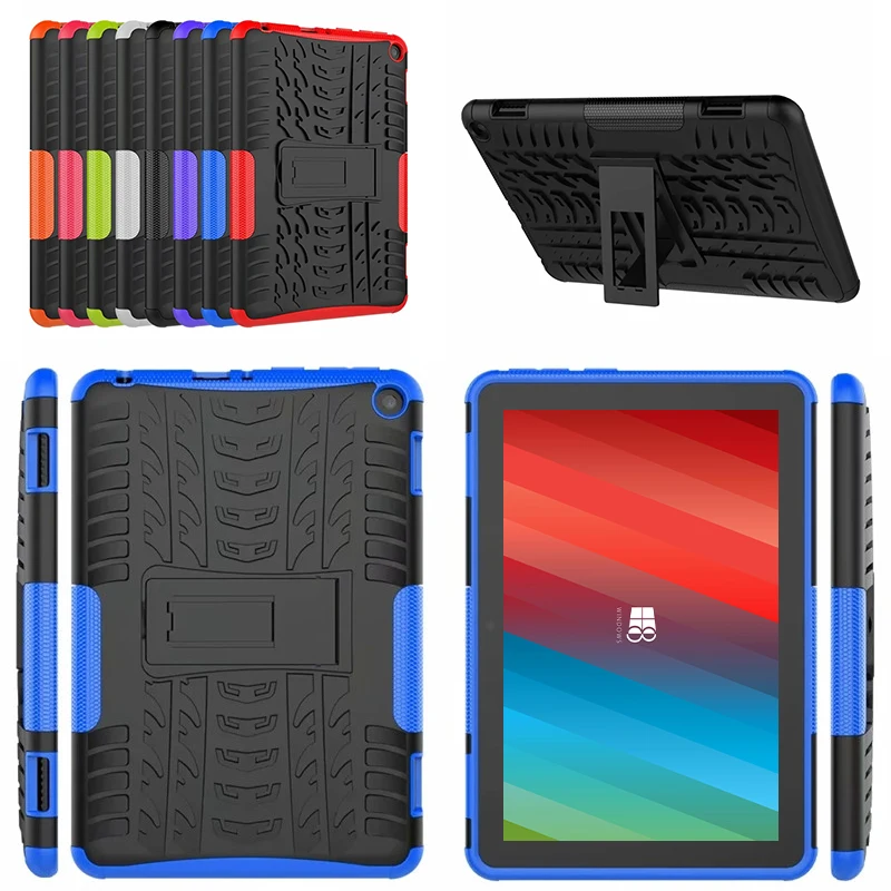 For Amazon kindle Fire HD 8 2020 hd8 case Heavy Duty 2 in1 Hybrid Funda cover Fire HD 8 Plus 2020 case Tablet shell+stylus+film