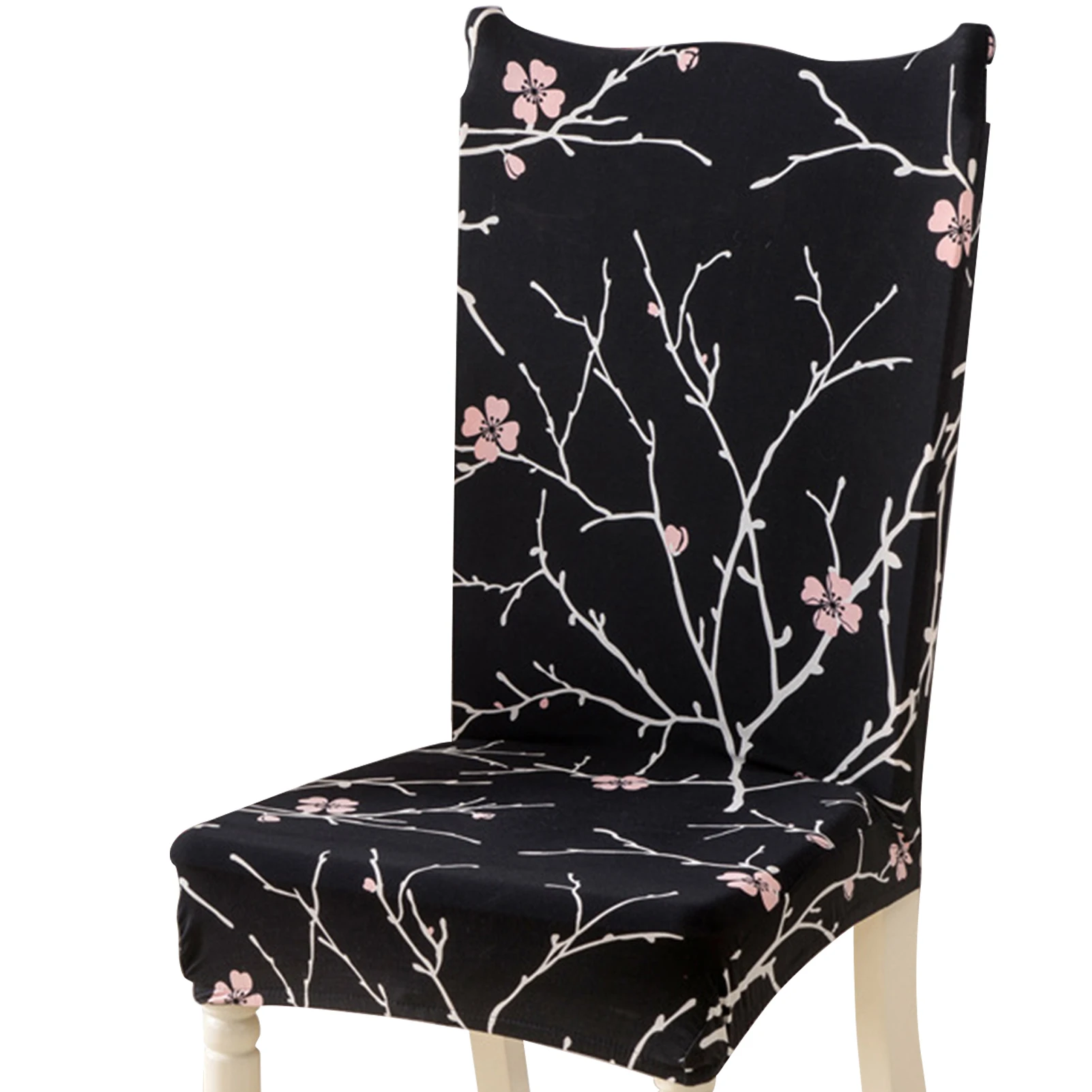 

Dining Chair Cover Stretch Chair Seat Covers Removable Chair Slipcovers Washable Chair Protector For Home Restaurant Banquet