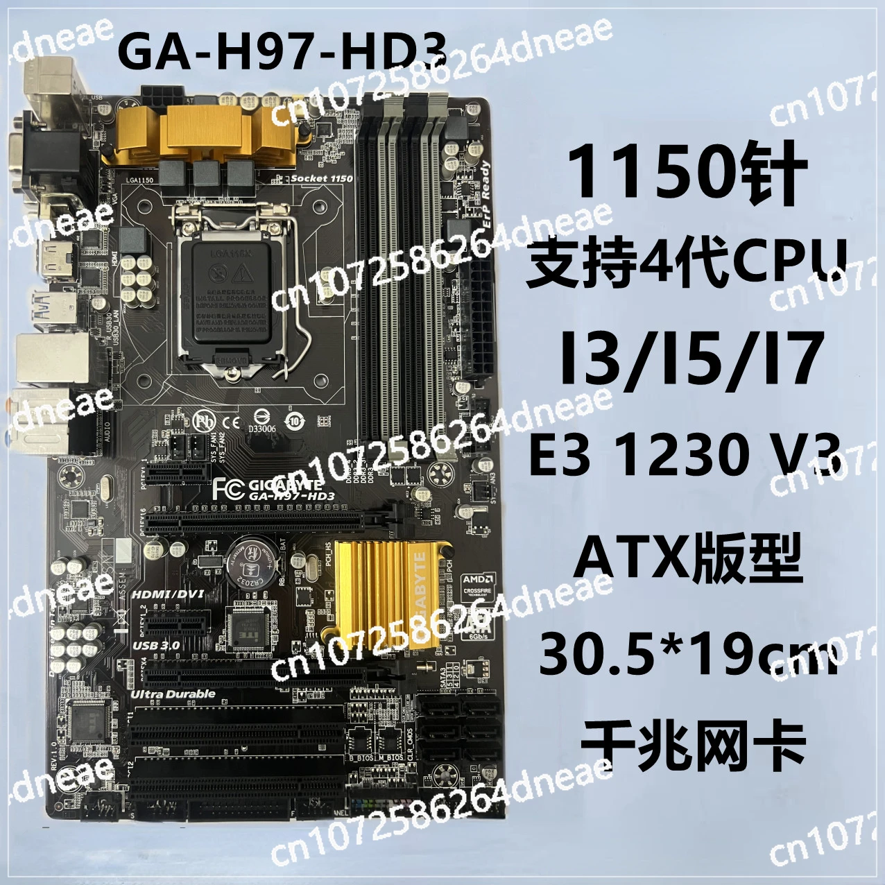 H97M-D3H 1150-контактный H97-HD3 B85M Основная плата с поддержкой I7 4790 Z97M-D3H