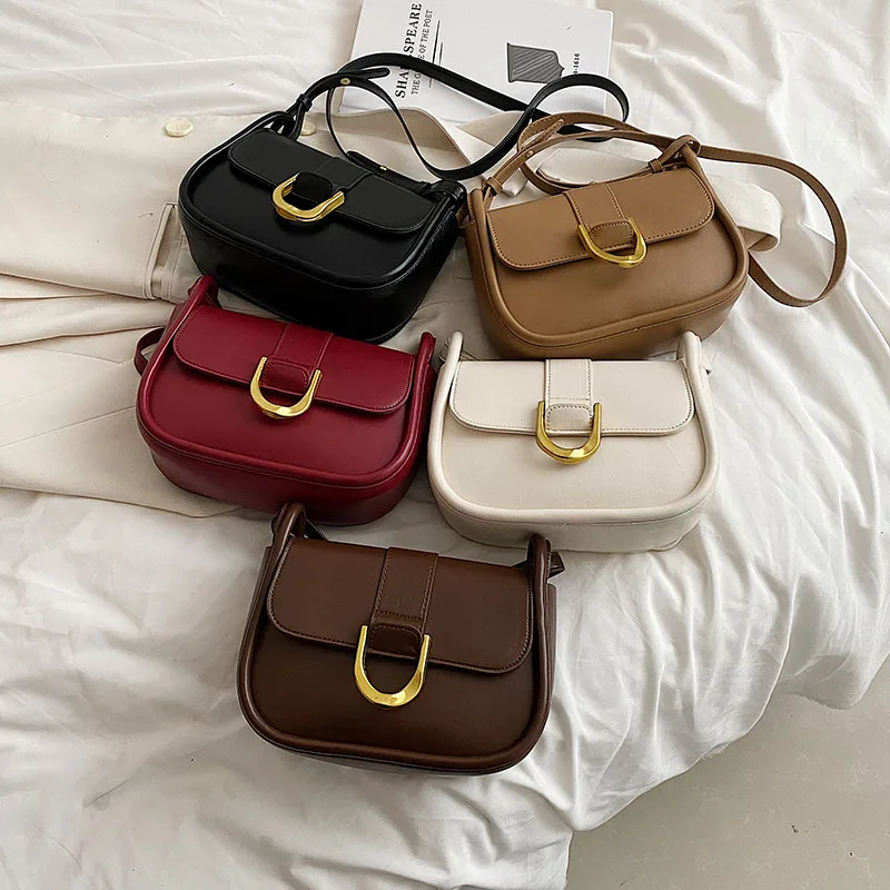 Jin Mantang Crossbody Bags for Women 2022 Winter Designer Trend Fashion Small Shoulder Bags Fashion Handbags and Purse Brown