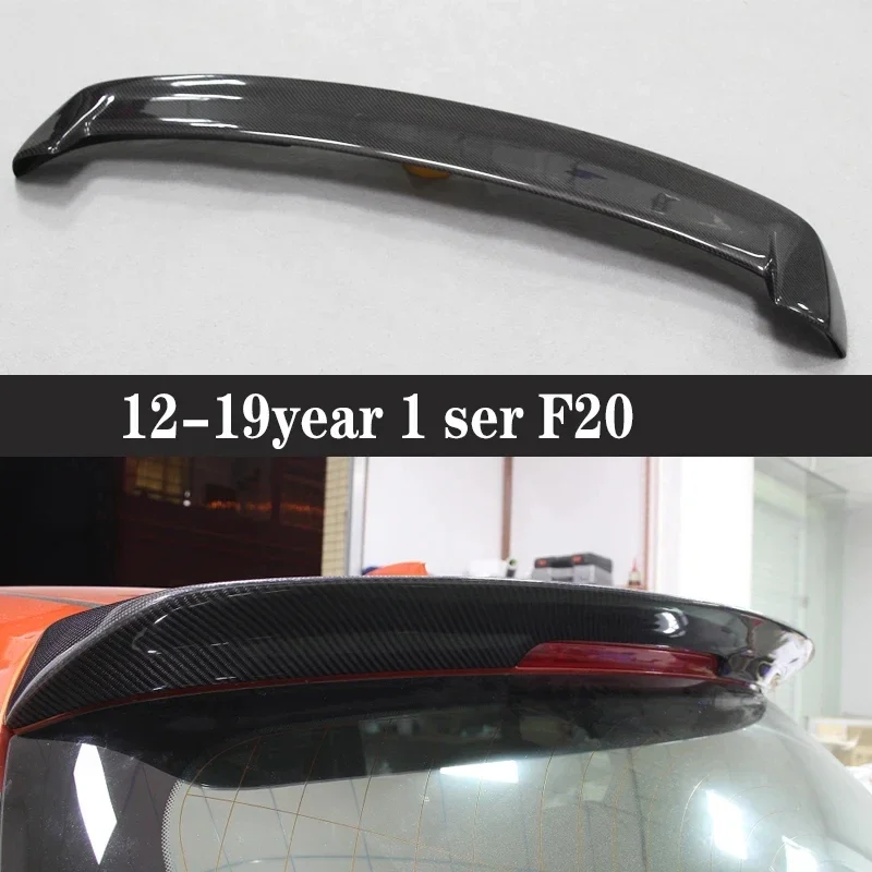 Для BMW 1 серии F20 2011-2019 спойлер из углеродного волокна шунт задние хвостовые