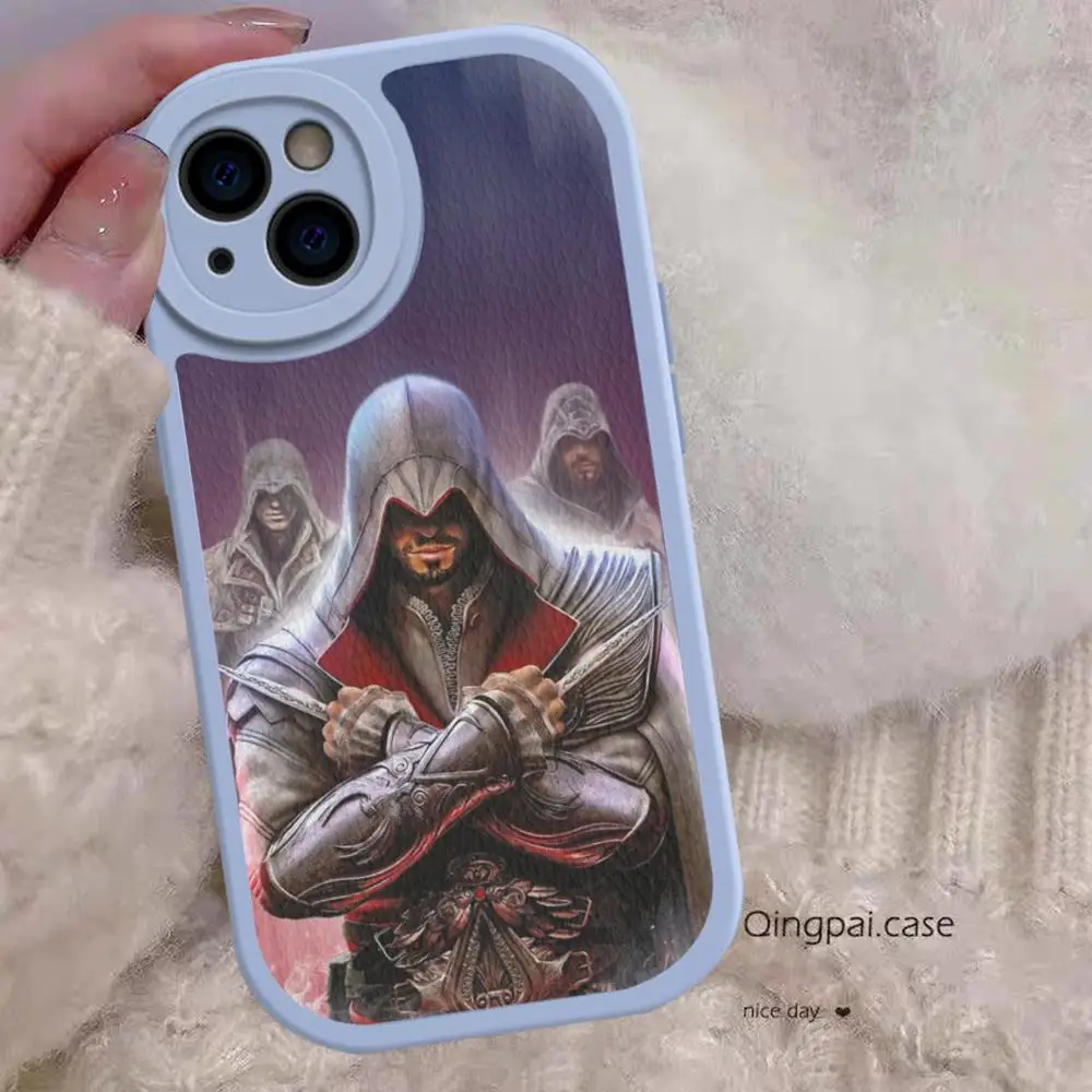 Чехол для телефона A-Assassins Game Creed из жесткой кожи iPhone 15 14 13 12 Mini 11 Pro Max Xs X Xr 7 8 Plus 6 6s