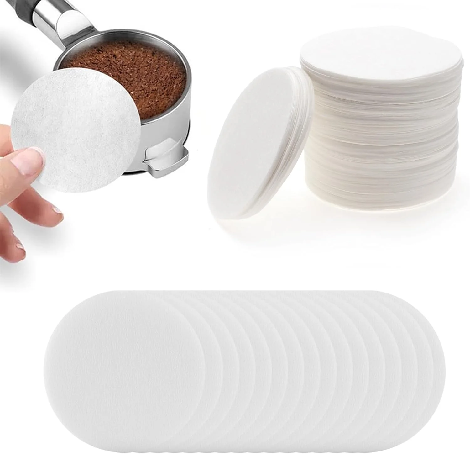 

Бумажные фильтры для эспрессо 500 шт.