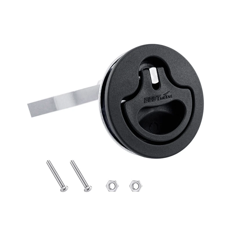 

Boat Cam Latch Marine Aluminum Alloy Flush Pull Hatch Lift T-Handle Locking Latch for Yacht Boat RV Trailer