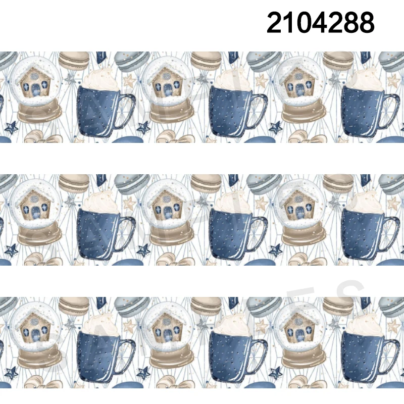 

10yards Macaroon Strawberry Cake Pattern Grosgrain / Satin Ribbon Colored Romantic Gift Wrap Ribbons