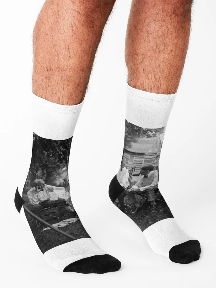 Промышленники США и президент 1921 г. (C023/0182) Носки