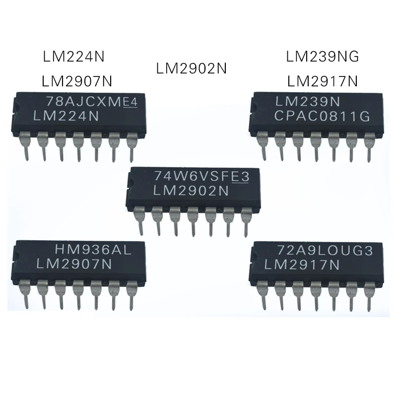 1 шт. LM224N LM2902N LM2907N LM239NG LM2917N