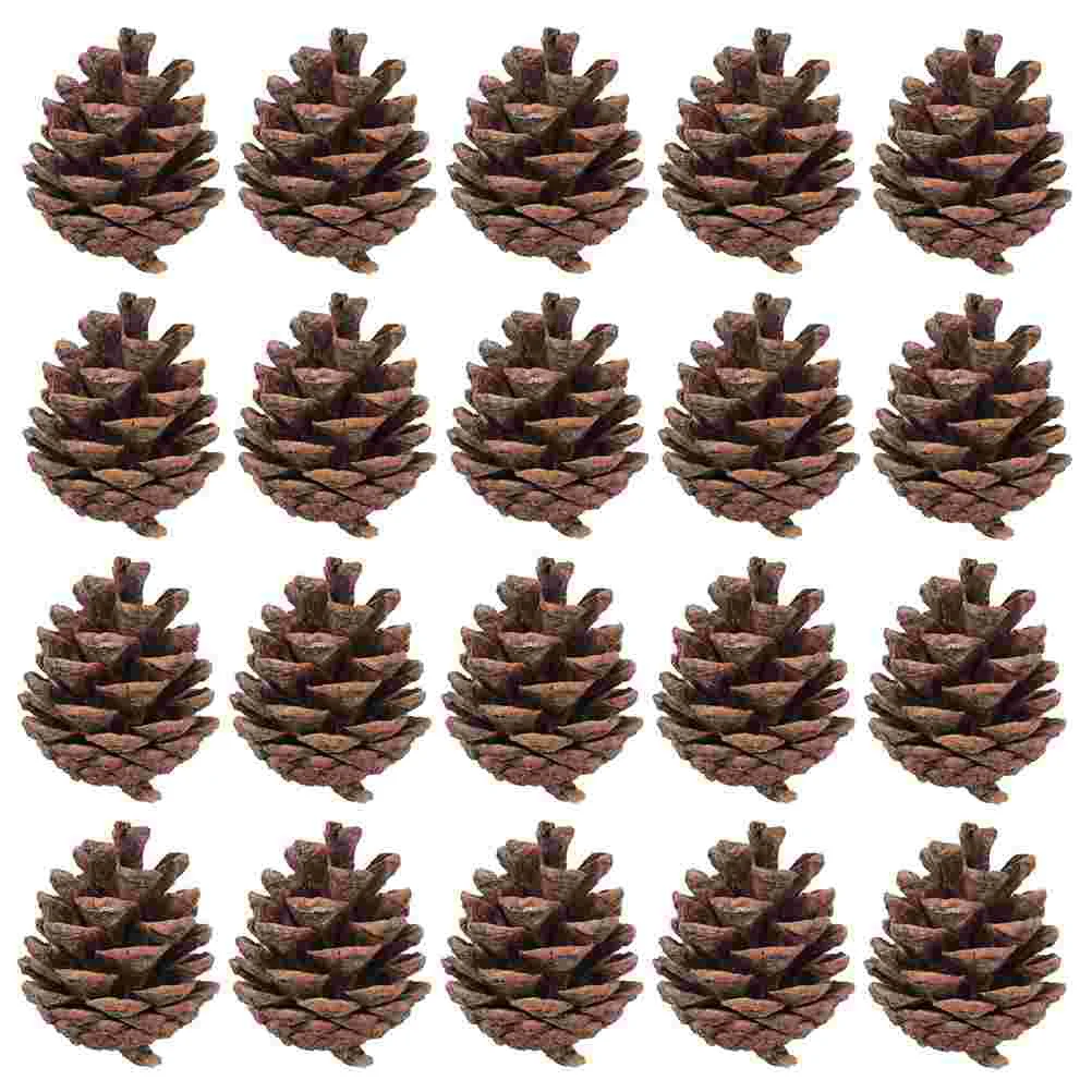 

Natural Pine Cones DIY Christmas Tree Wreath Garland Ornament Fall Thanksgiving New Year Party Decoration