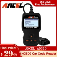 ancel ad310 obd2 automotive scanner engine check obd 2 car diagnostic tool code reader russian language obd2 car scanner