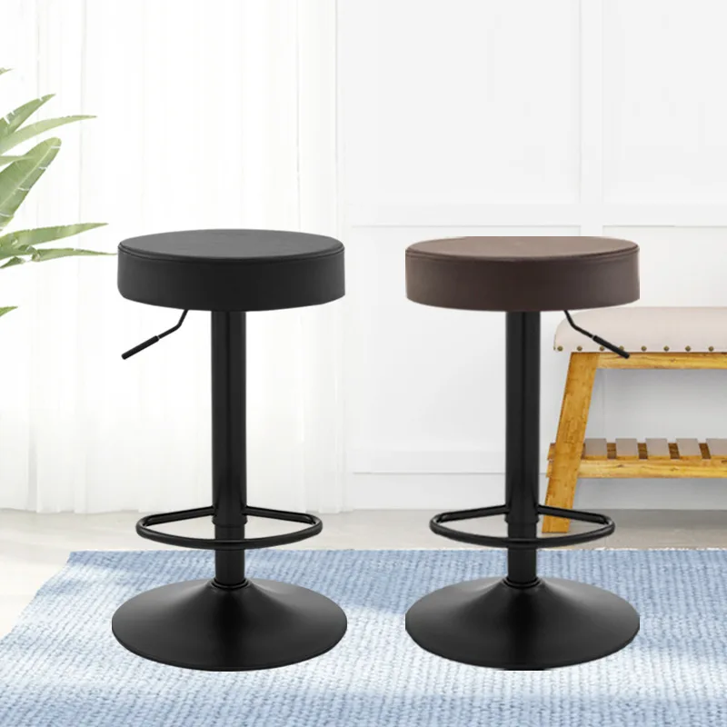 Маленький круглый стул для дома высокий Интернет-знаменитости вращающийся