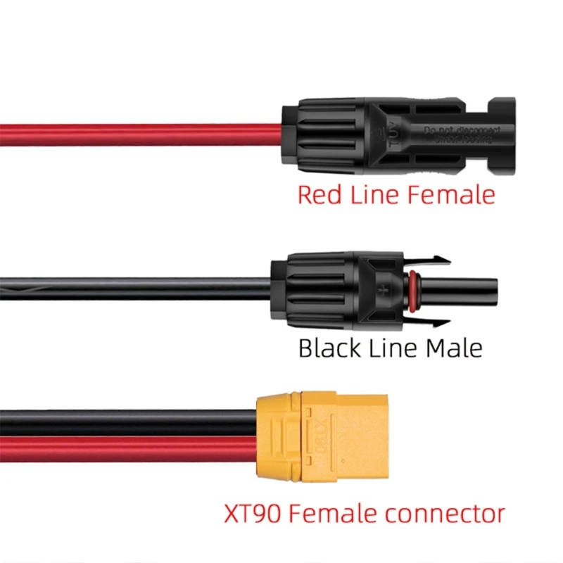 Кабель для зарядки солнечных батарей с входным портом XT90