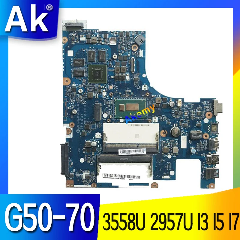 

Для Lenovo G50-70 Материнская плата ноутбука 3558U 2957U I3 I5 I7 CPU GT820M GT840M