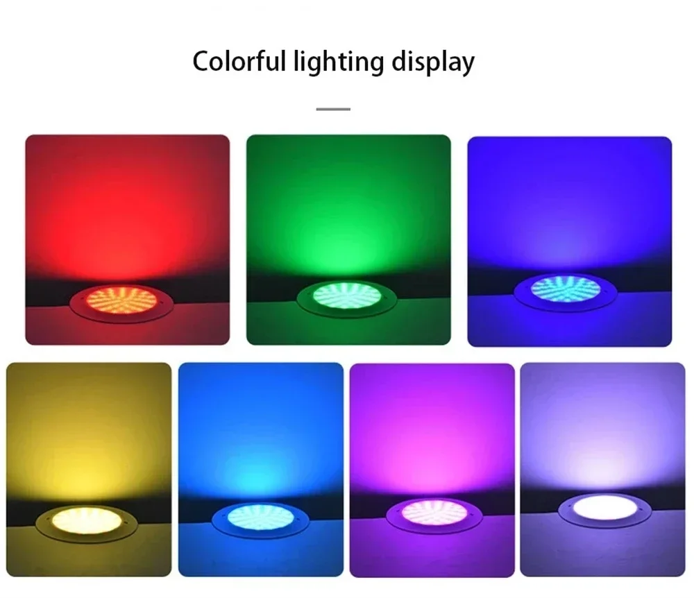 RGB светодиодный светильник для бассейна 35 Вт подводный настенный светильник без открытия 40 Вт IP68 наружное ландшафтное освещение приложение дистанционное управление (art.: 3920ccfca9e30) - 3920ccfca9e30