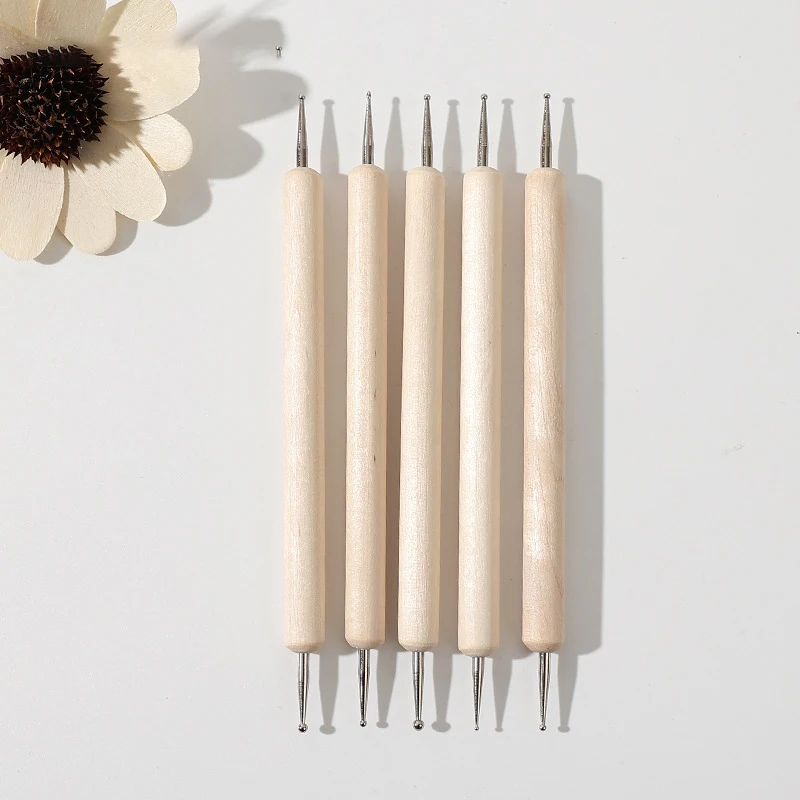 Набор Из 5 Предметов Рабочие Инструменты Дерева И Металла С Двусторонней Ручкой