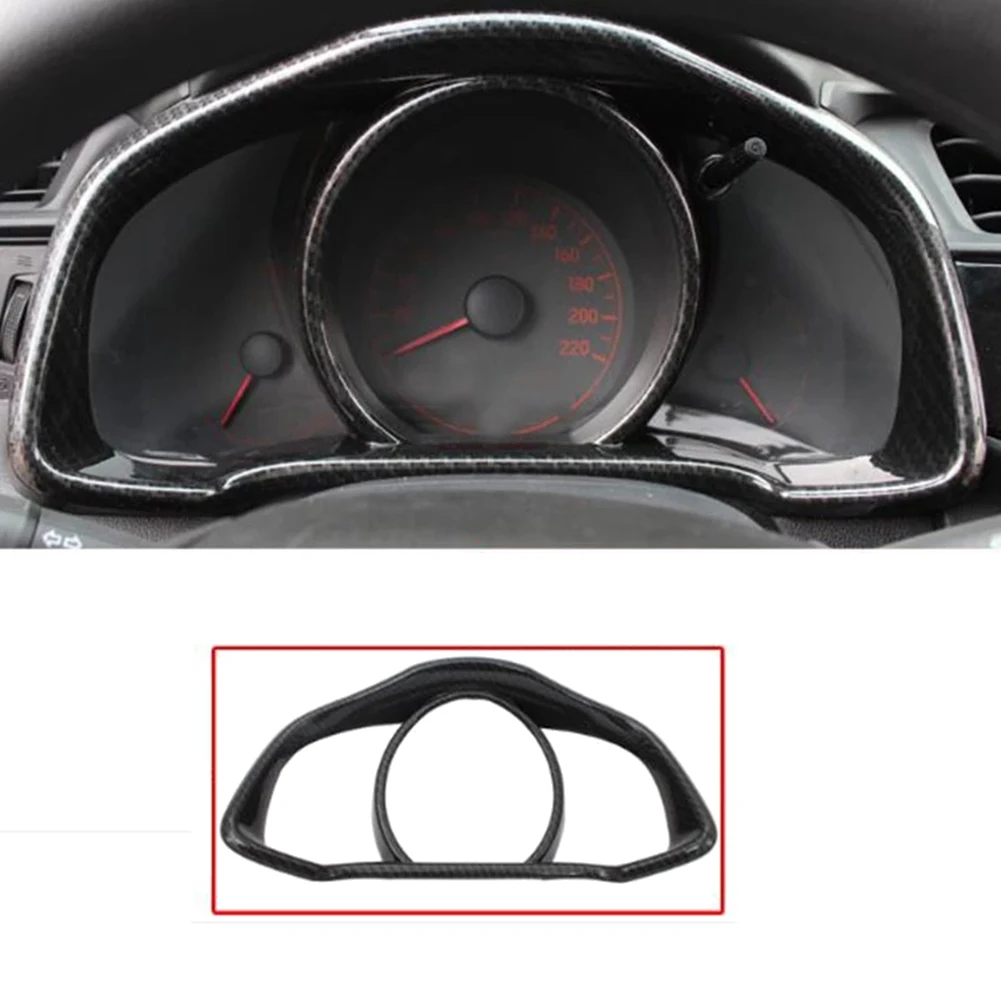 Приборная панель автомобиля приборной панели датчик рамка украшение для Honda Fit Jazz