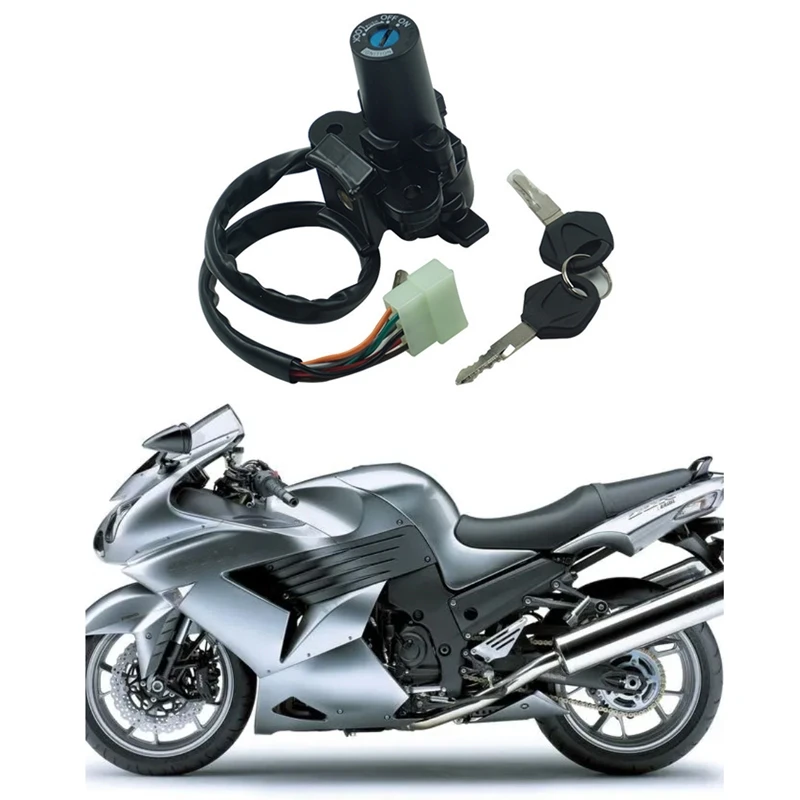 Замок стартера зажигания для Kawasaki ZXR400/ZZR400/ZZR600 аксессуары модификации мотоцикла