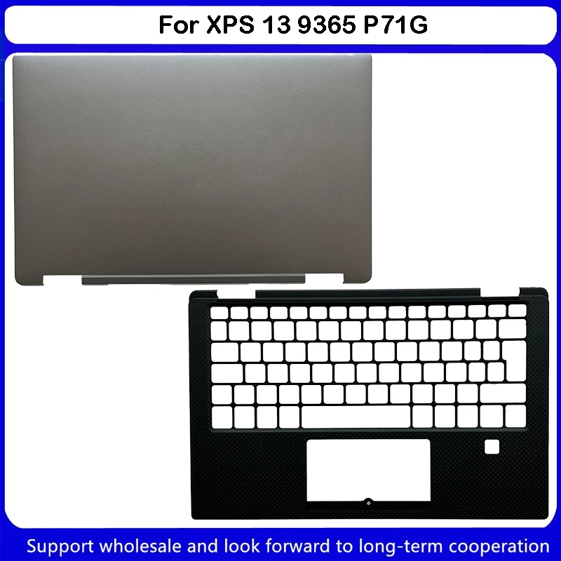 

Новинка, чехол для ноутбука Dell XPS 13 9365 P71G 0NMVR2 0NDTJM, задняя крышка для рук, Верхняя фотография