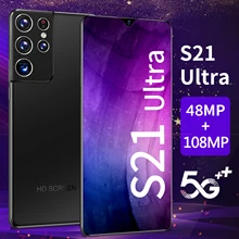 Unlocked Global Version S21 Ultra 6.8 Inch Screen Smartphone16GB+512GB Rom Android Cheap Mobile Phones Cellphone Celulares