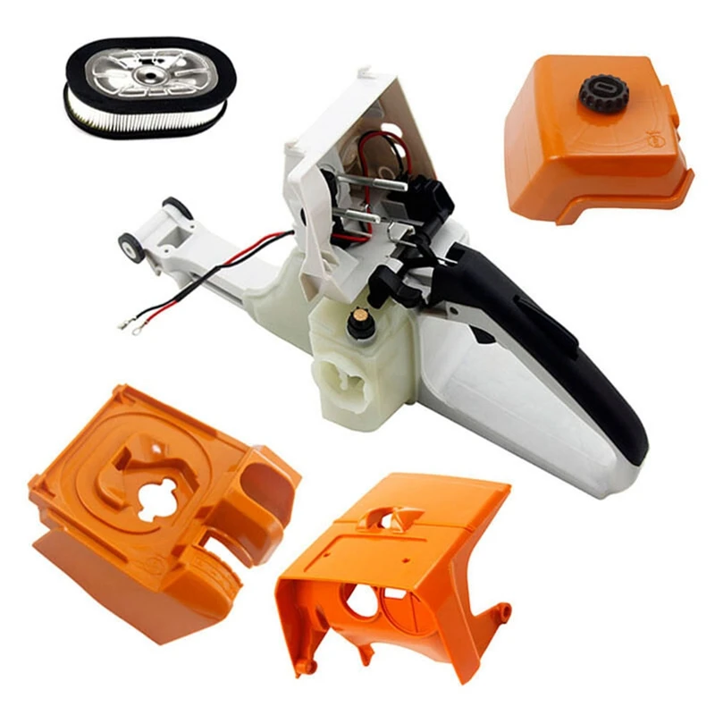 

Задняя ручка в сборе, крышка воздушного фильтра, крышка головки цилиндра, база воздушного фильтра, запасные части для STIHL MS440 044