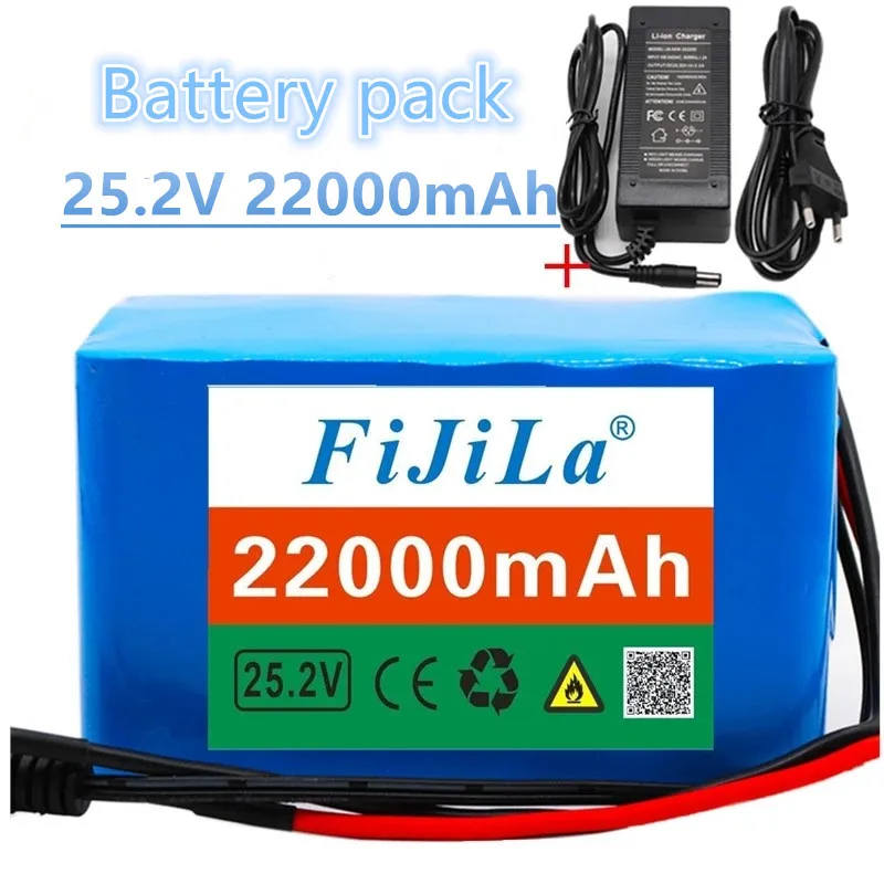 

6s4p 24v22ah18650 lithio battery 25.2 v 22000mah electric bicycle cyclomotor/electric/li ion battery with charger