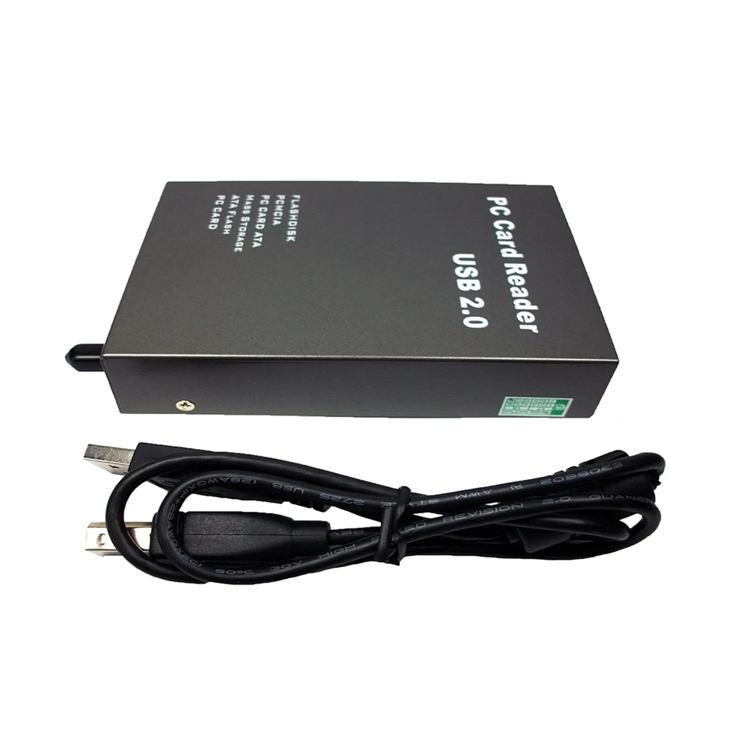 Металлическое устройство чтения карт USB к PCMCIA — ATA для 68-контактов ПК