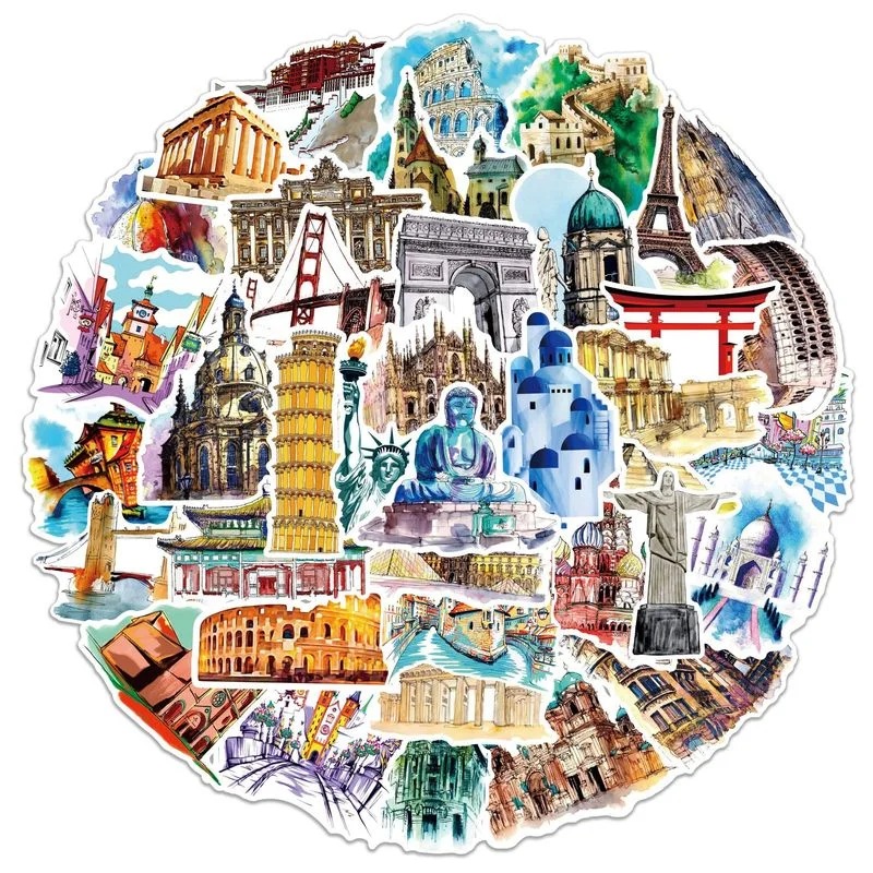 

10/30/50 шт., водонепроницаемые креативные наклейки «сделай сам»