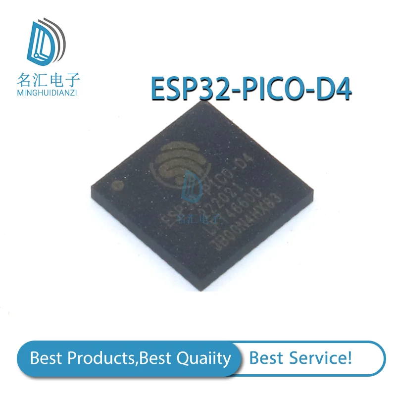 ESP32-PICO-D4 QFN-48 Dual-core WiFi BLE Bluetooth-compatibl e  MCU Wireless Transceiver Chip ESP32 PICO D4