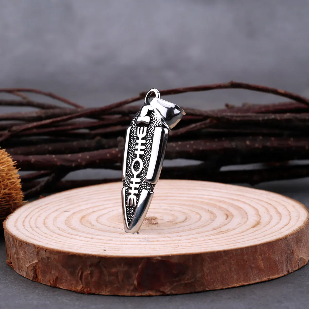 РУНИЧЕСКАЯ подвеска мужские из нержавеющей стали 316 с языческий амулет одином