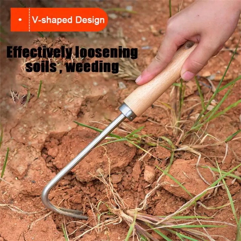 

Garden Weeder Tools Grass Puller Garden Weeding Hook Weed Grass Root Remover For Backyard Farm Planting Weeder Hand Tools