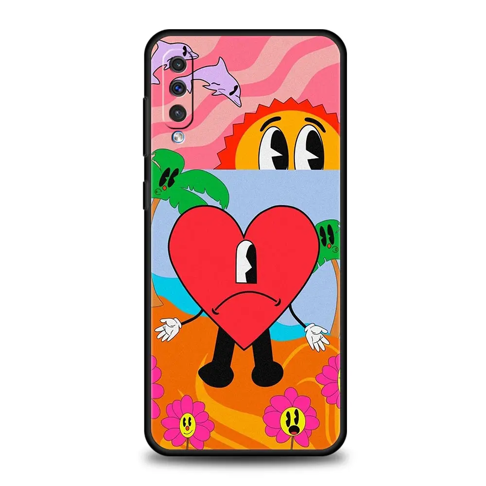 Чехол для телефона Samsung A24 A12 A14 A32 A50 A70 A20E A20S A10S A22 A40 A34 A54 A42 A52 5G A02S A04s Un Verano Sin Ti Bad Bunny