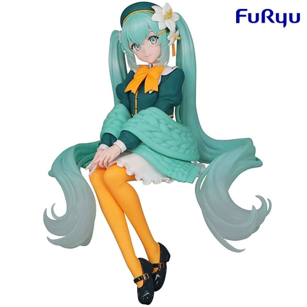 

Furyu Hatsune Miku Цветочная фея аниме экшн-фигурка Коллекционная кукла модель игрушки подарок для фанатов