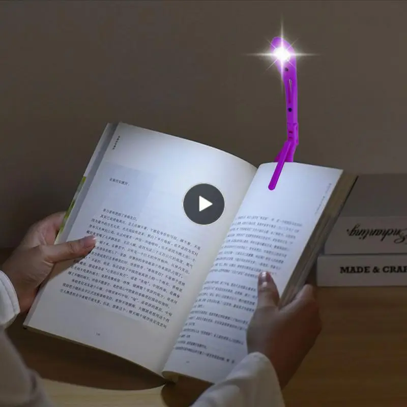 

Mini Led Reading Book Light Usb Rechargeable Flexible Led Night Lights Lamparas Bookmark Read Light Plastic Portable Multi-color