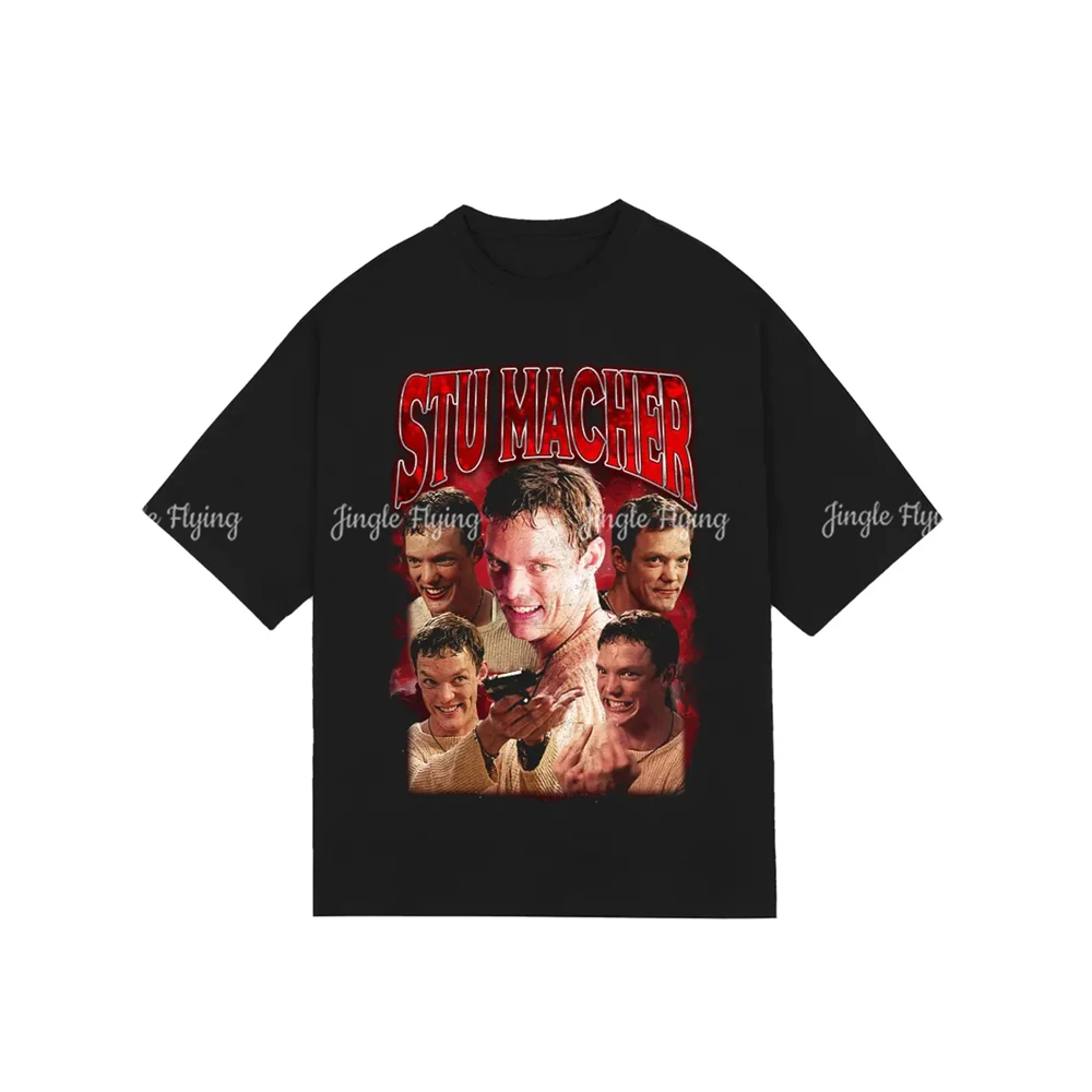 Stu Macher Винтажная рубашка в стиле ретро 90-х годов Футболка унисекс из фильма ужасов