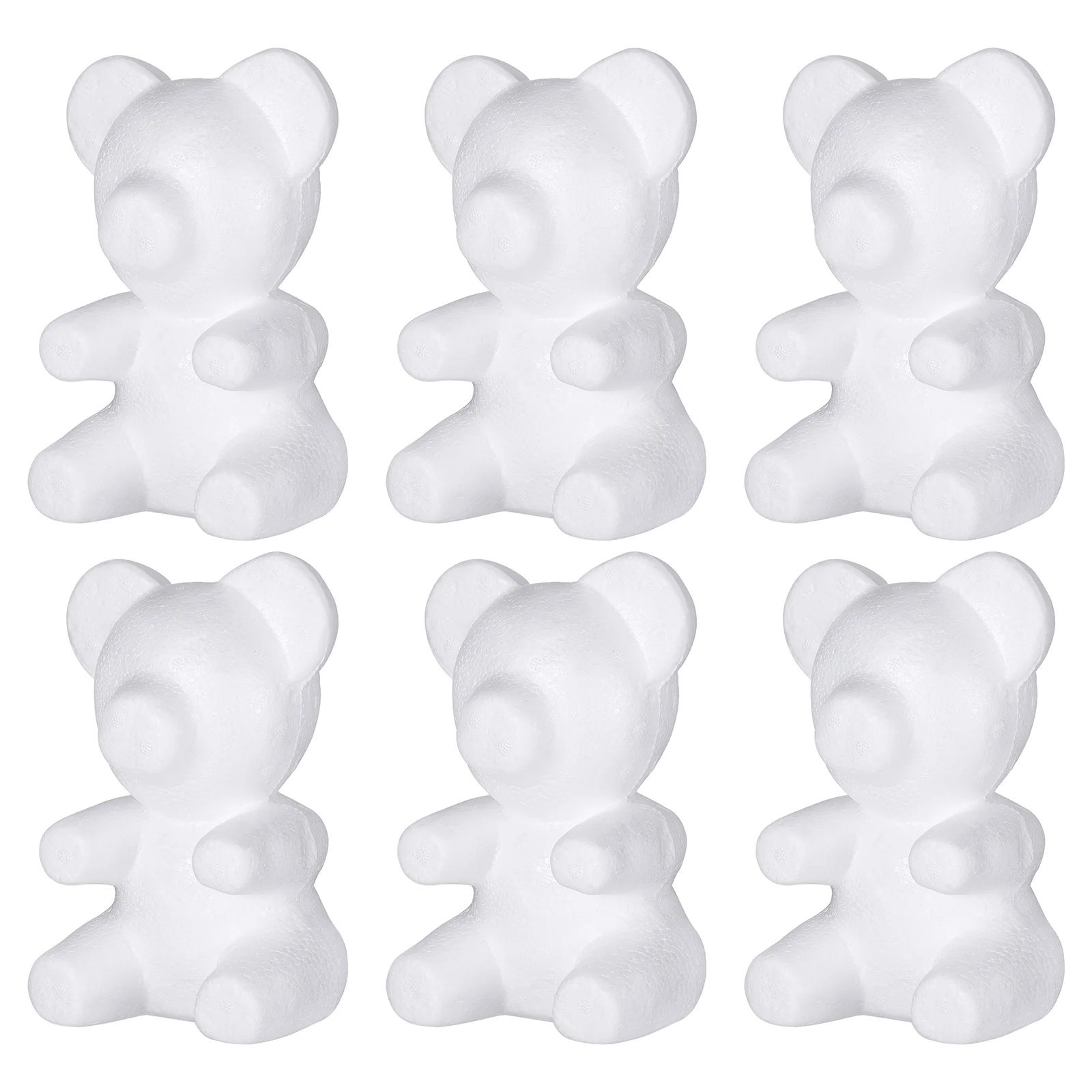 

6pcs Adorable Creative DIY Mold Modelling Bear for Flower Arrangement Decoration