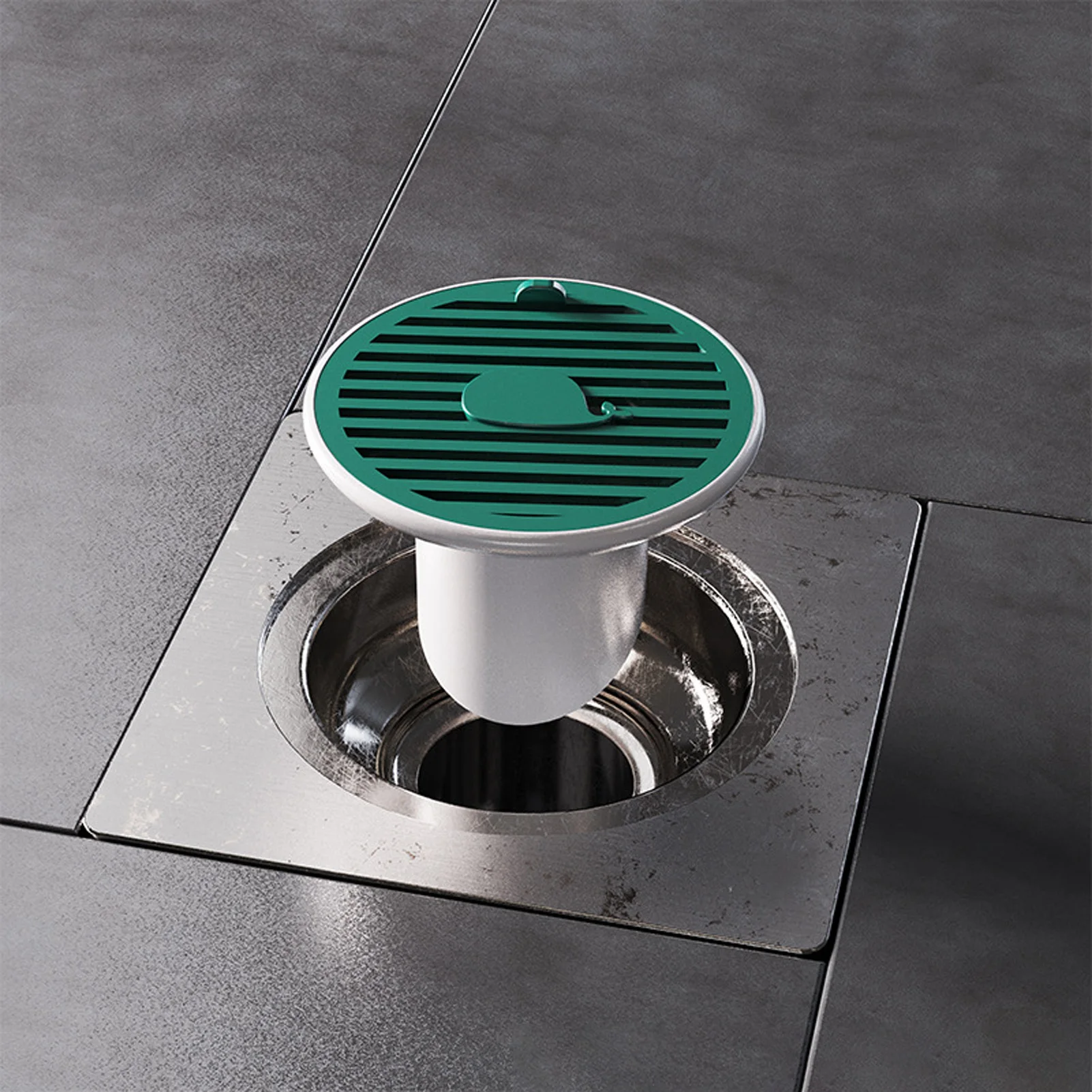 

1Pc New Deodorant Floor Drain Whale Magnetic Shower Drain Stopper Insectproof Hair Trap Plug Trap Kitchen Bathroom Toilet Sewer
