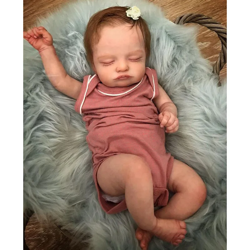 

Кукла реборн FBBD, 48 см, с укорененными волосами