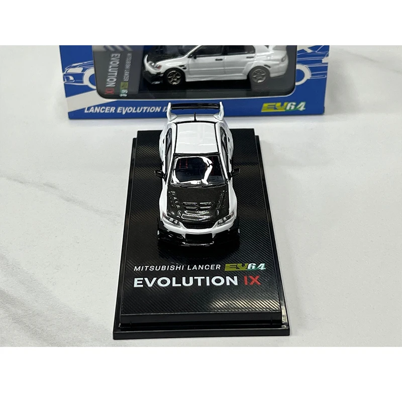 EV64 1:64 Lancer Evolution EVO IX 9 модифицированная версия Коллекционная модель автомобиля из