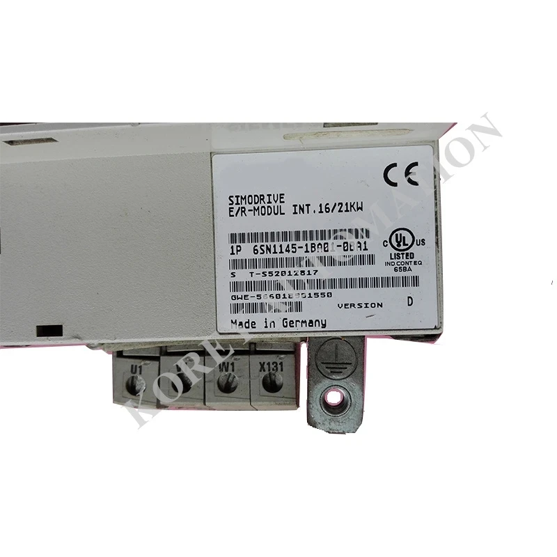 SIMODRIVE E/R модуль 16 21KW Серводвигатель питания 6SN1145-1BA01-0BA2 6SN1145-1BA01-0BA1