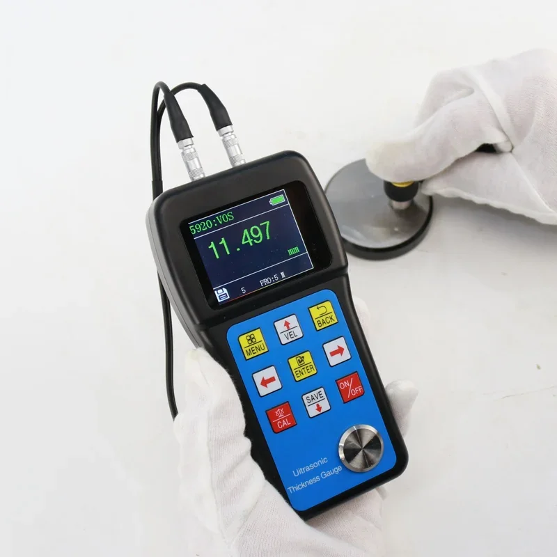 

Digital Metal Ultrasonic Thickness Gauge Meter JITAI5102 Resolution 0.001mm