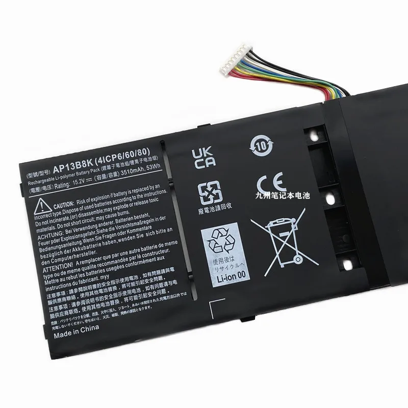 Новый аккумулятор для ноутбука AP13B8K Acer Aspire V5 R7 V5-573G V5-572G V5-552G V5-472G V5-473G M5-583P V5-572P R7-571 15