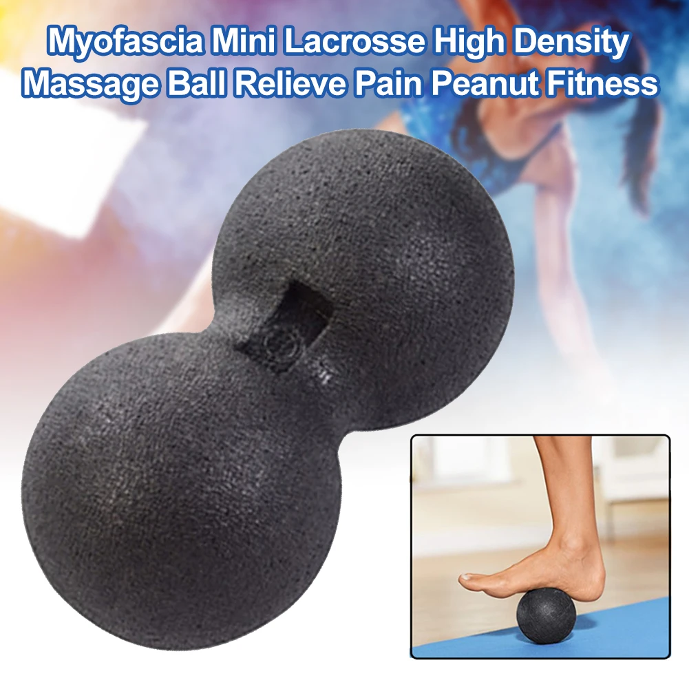 

Облегчает боль в лакроссе Легкий Массажный мяч высокая плотность Мини Арахис Йога упражнения Myofascia фитнес