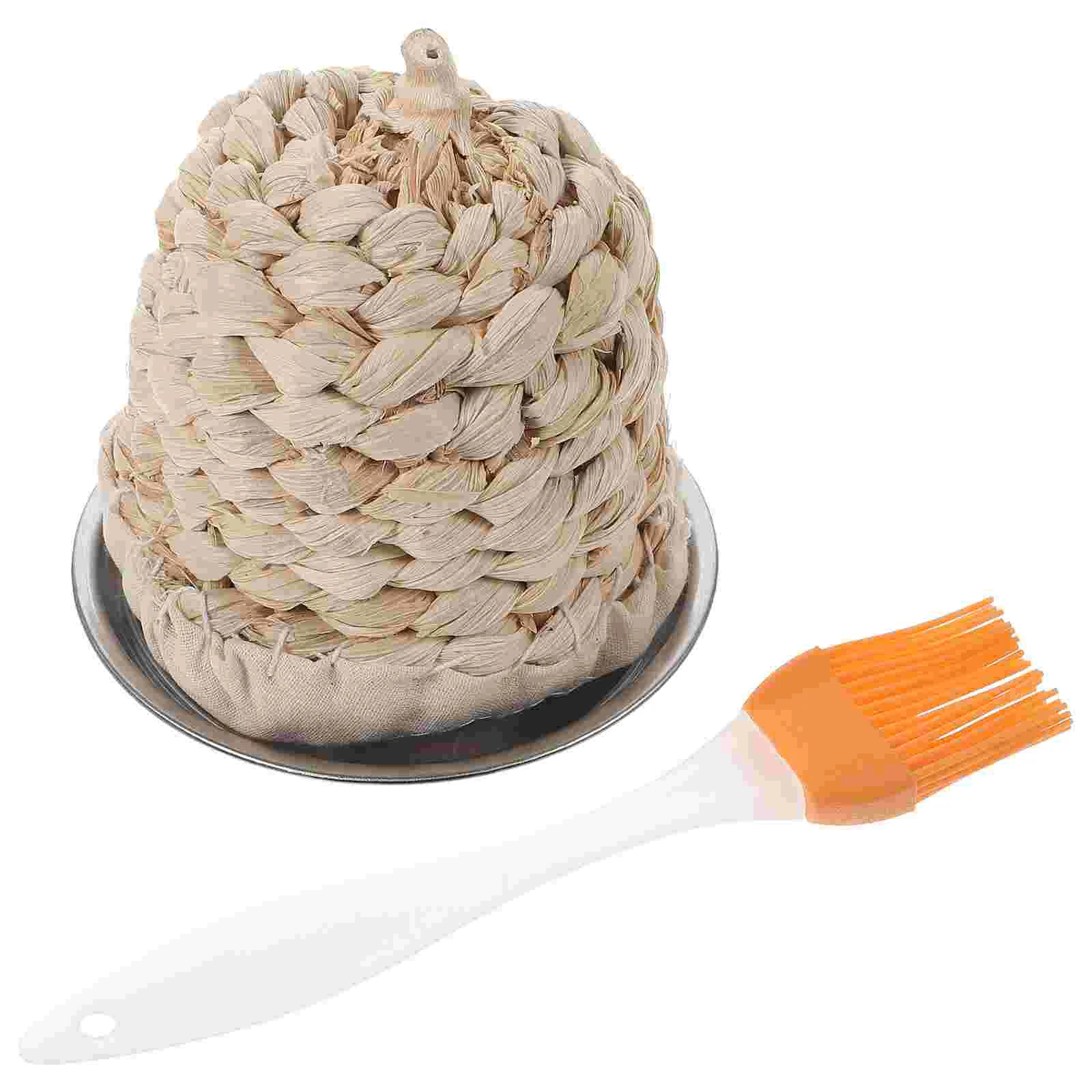 

Oil Wiper Bbq Kits Pancake Making Tool Set Applicator Brush Oil Spreader Rope Pancake Oil Spreading Tool Oil Basting Mop