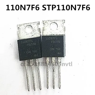 Оригинал 4 шт./110N7F6 STP110N7F6 TO-220 68V 110A | Электронные ...