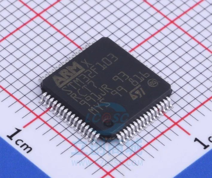 

100% New Original 1 pcs/lote STM32F103RCT7 STM32F103 LQFP64 STM32F103RCT7TR