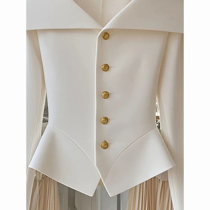 Уникальная красивая белая куртка 2025 женская верхняя одежда модная тонкая милая