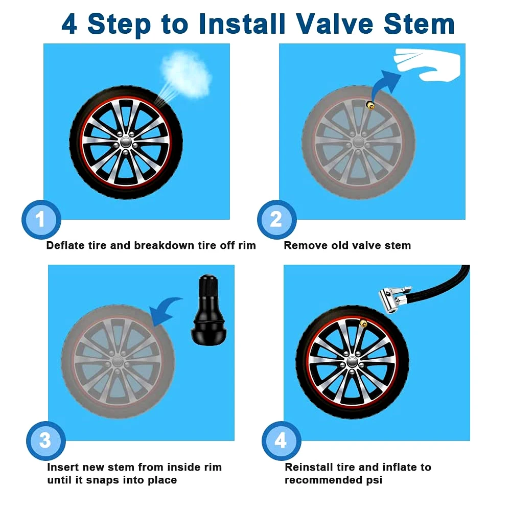 1 компл. Вытягиватель стержня клапана инструмент для установки-4-ходовой снятия