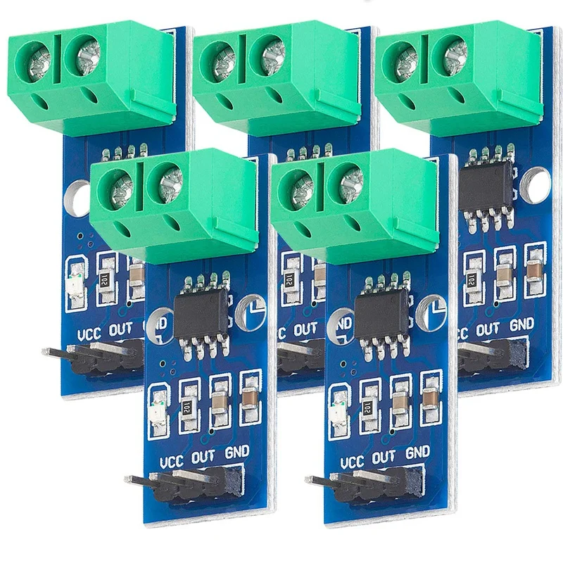 Датчик тока ACS712 20A Amp модуль диапазона совместимый с Bascom 5 шт. |
