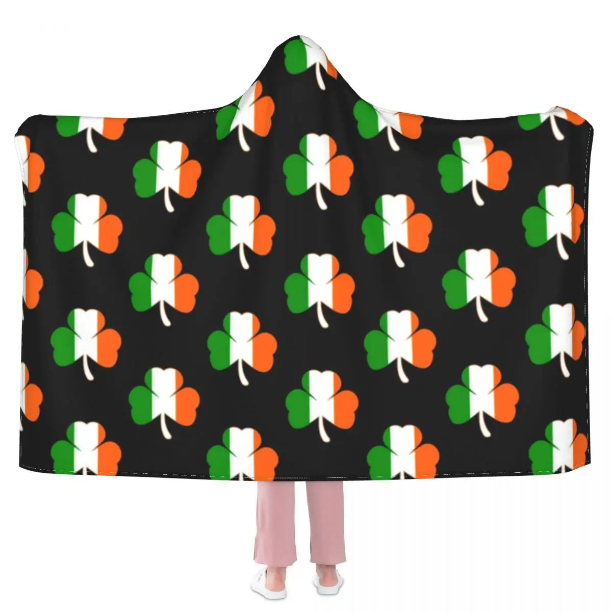 

Весёлый день, одеяло Happy St, забавное флисовое зимнее одеяло с капюшоном, супермягкое модное большое покрывало